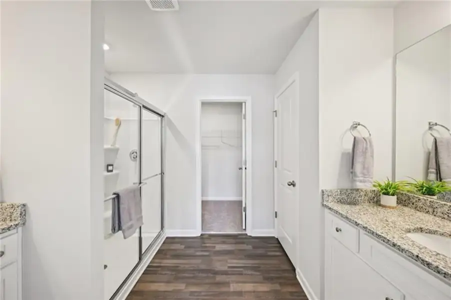 Furnished interior view inside a new home in Cash's Crossing, Ellenwood (Image 16).