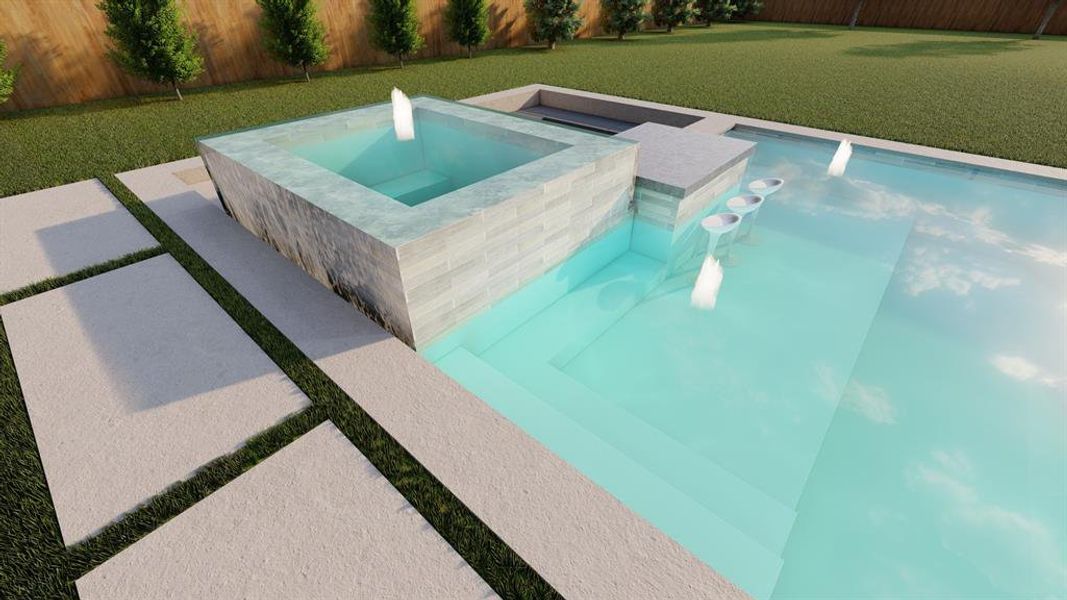 Exterior details and patio area of a home in , Frisco (Image 28).