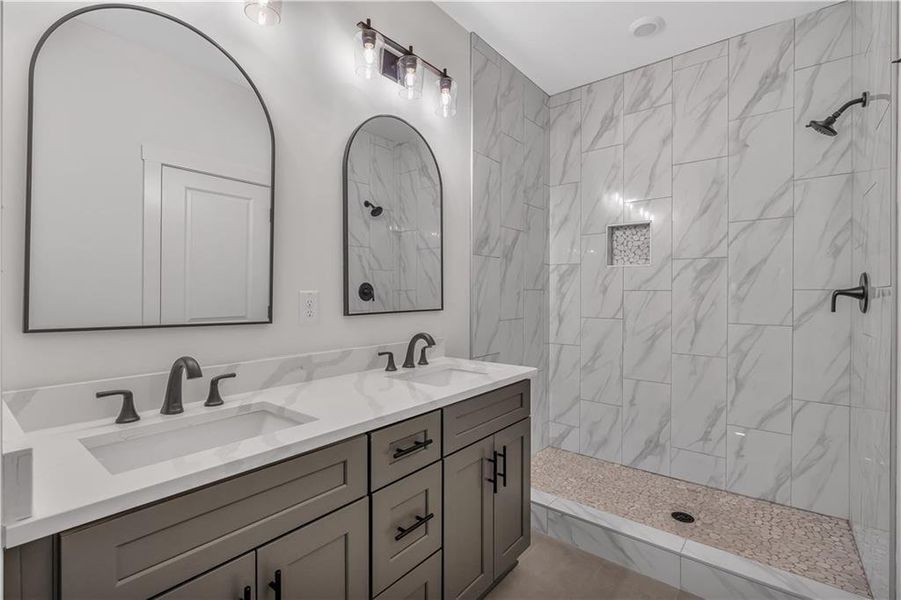 Furnished interior view inside a new home in , Emerson (Image 23).