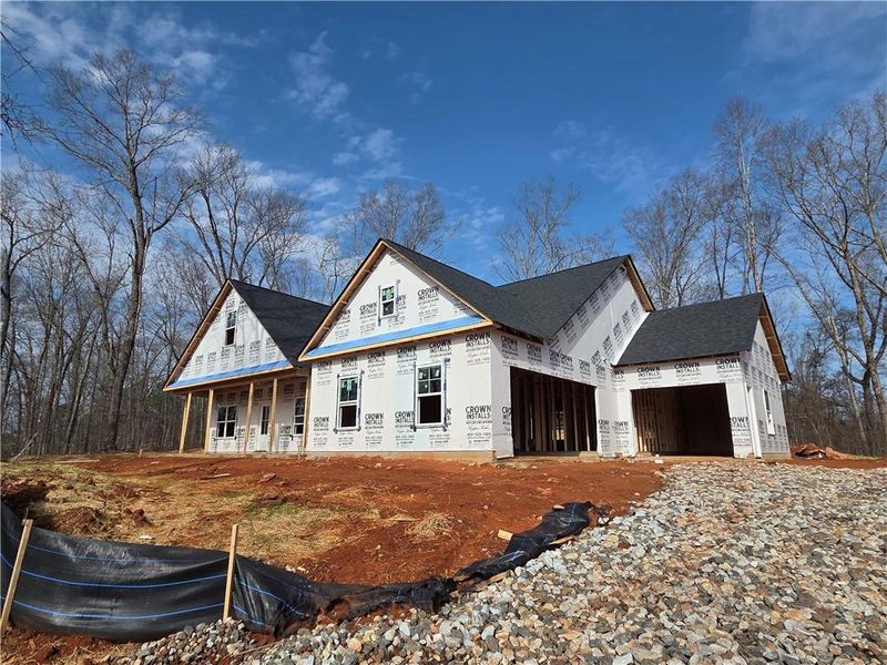 In-progress construction of a new home in , Dallas, GA (Image 4). In-progress construction of a new home in , Dallas, GA (Image 4).