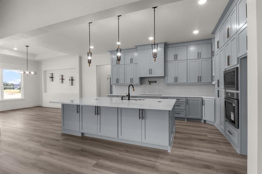 Furnished interior view inside a new home in , Springtown (Image 6).