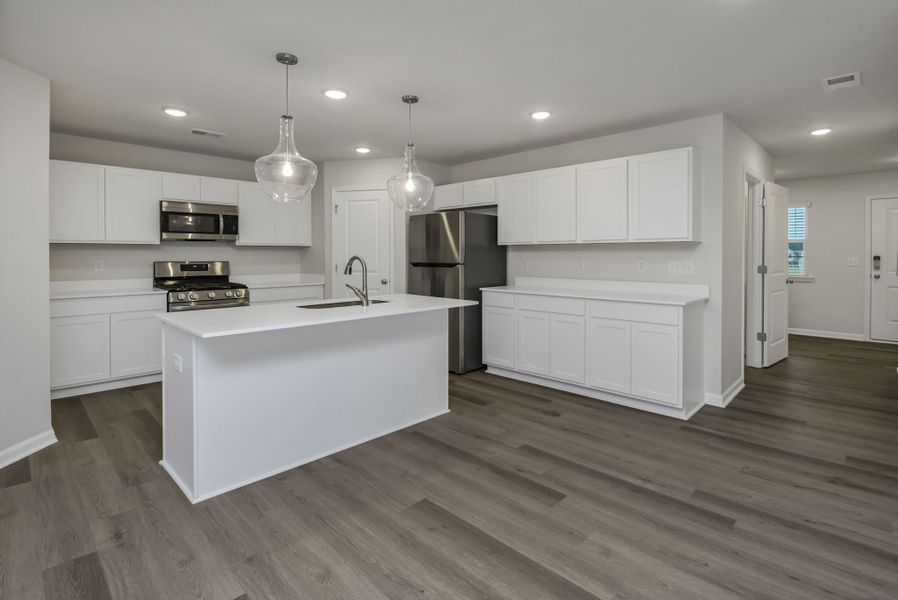 Representative furnished interior of a home built from the Harper by Veranda Homes in The Abbey at Trolley Run Station, Aiken (Image 5).