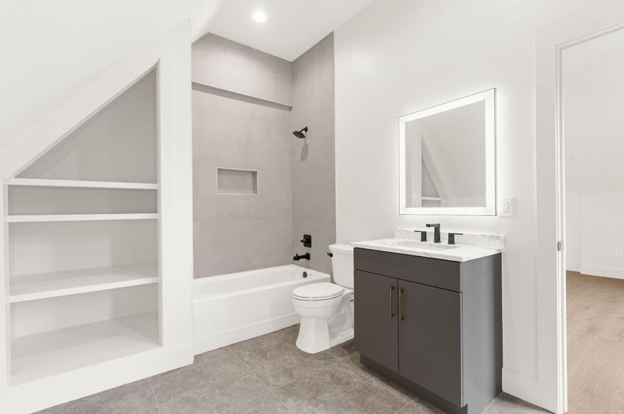 Furnished interior view inside a new home in , Mount Pleasant (Image 18).