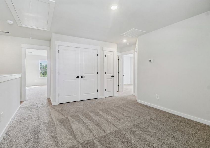 Flex area upstairs. Flex area upstairs.