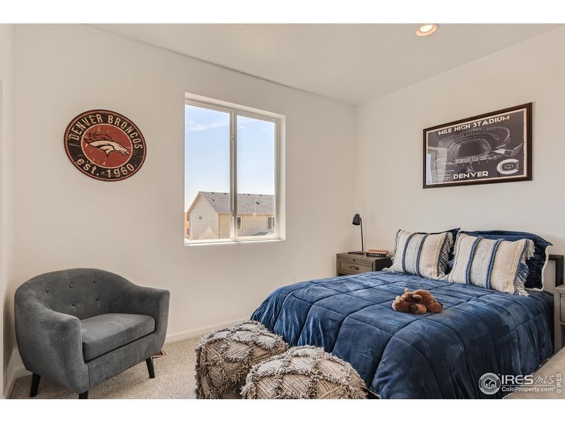 Furnished interior view inside a new home in Country Club Reserve, Fort Collins (Image 17).