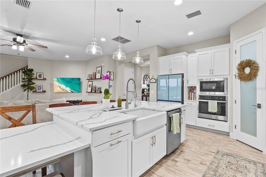 Furnished interior view inside a new home in , Parrish (Image 16).