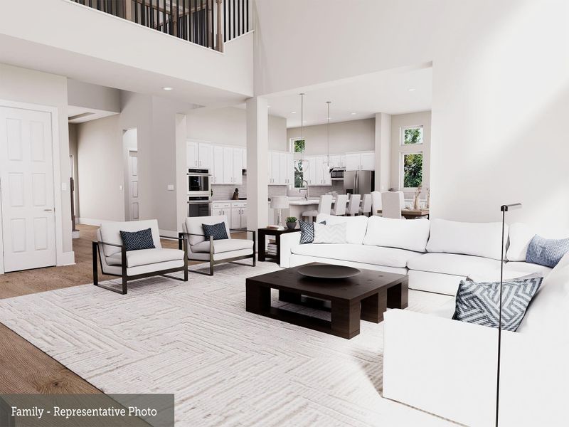 Furnished interior view inside a new home in , Montgomery (Image 11).