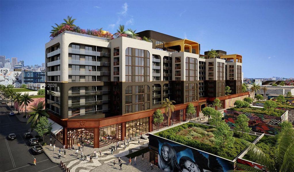 Condo located in Miami, FL showcasing its design and architecture (Image 16). Condo located in Miami, FL showcasing its design and architecture (Image 16).