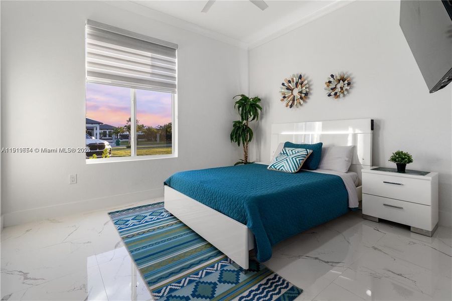 Furnished interior view inside a new home in , Homestead (Image 19).