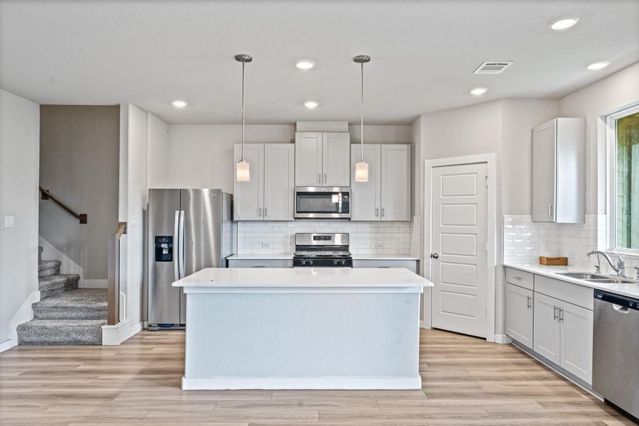 Furnished interior view inside a new home in , Houston (Image 7).