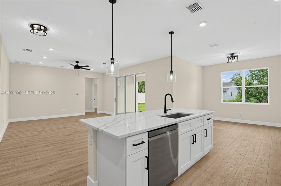 Furnished interior view inside a new home in , Palm Coast (Image 14). Furnished interior view inside a new home in , Palm Coast (Image 14).