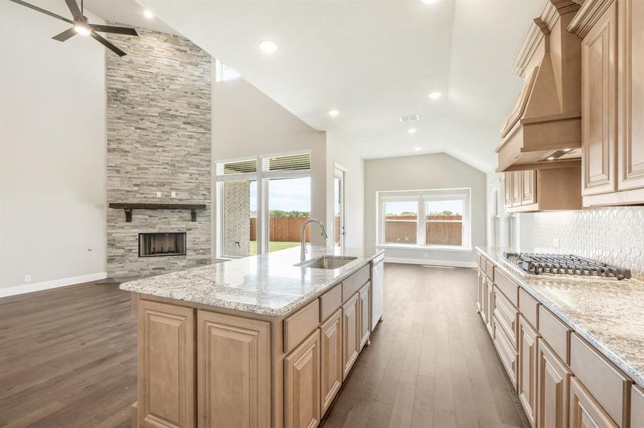 Furnished interior view inside a new home in Timberbrook 3B-4A, Justin (Image 6).