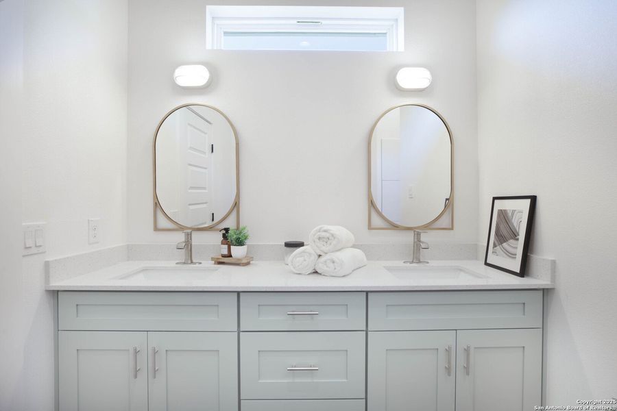 Furnished interior view inside a new home in , San Antonio (Image 45). Furnished interior view inside a new home in , San Antonio (Image 45).