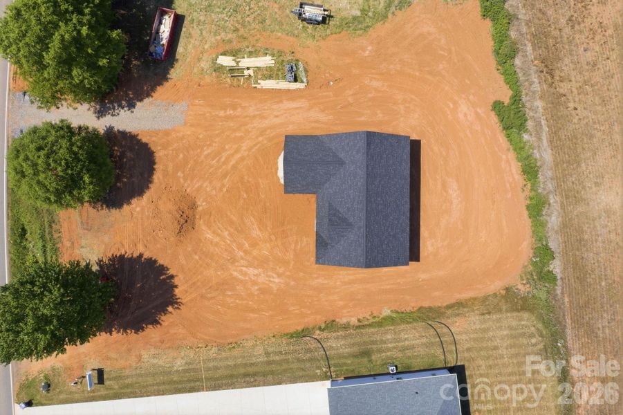 Site preparation for new homesites in , Olin (Image 8).