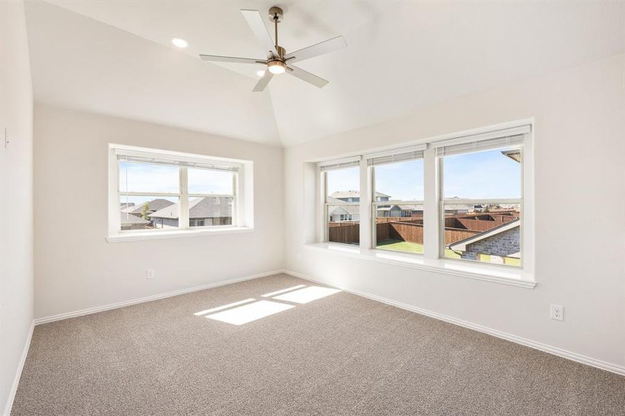Spacious, unfurnished interior of a new home in Waterscape Classic 60s, Royse City (Image 27). Spacious, unfurnished interior of a new home in Waterscape Classic 60s, Royse City (Image 27).