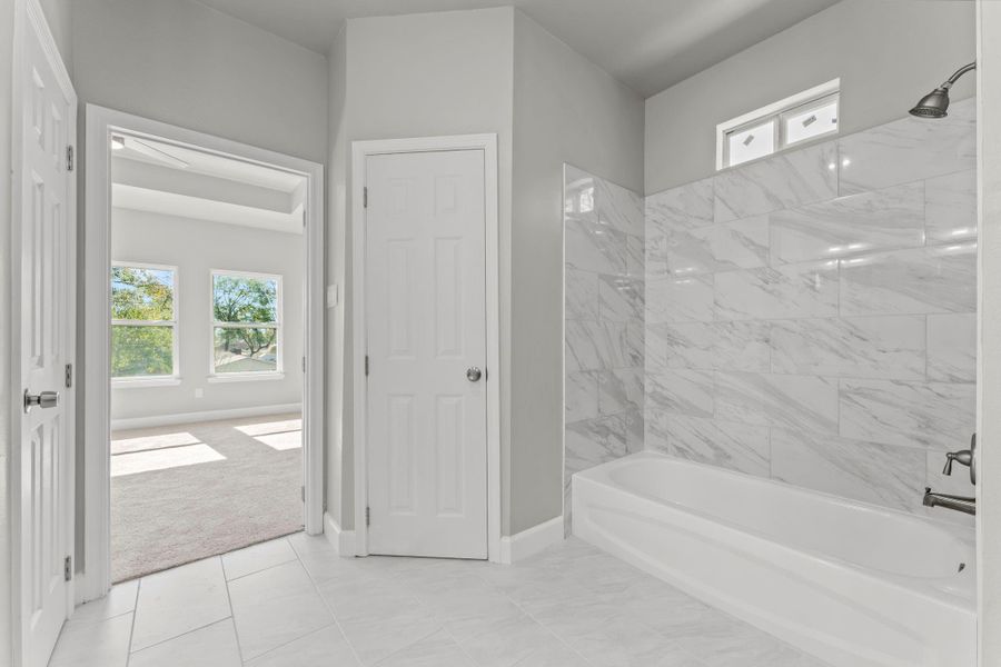 Furnished interior view inside a new home in , Houston (Image 10).