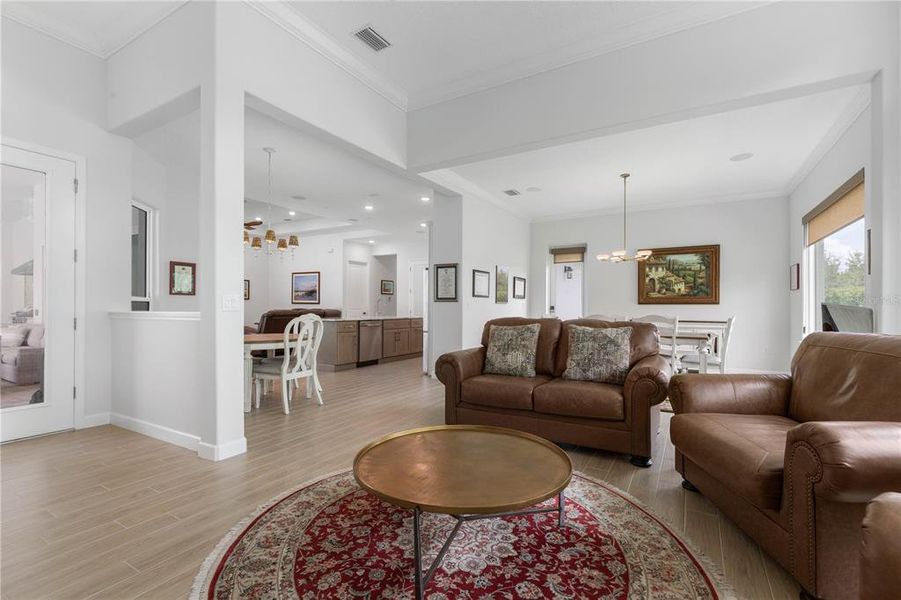 Furnished interior view inside a new home in Toscana, Palm Coast (Image 17).