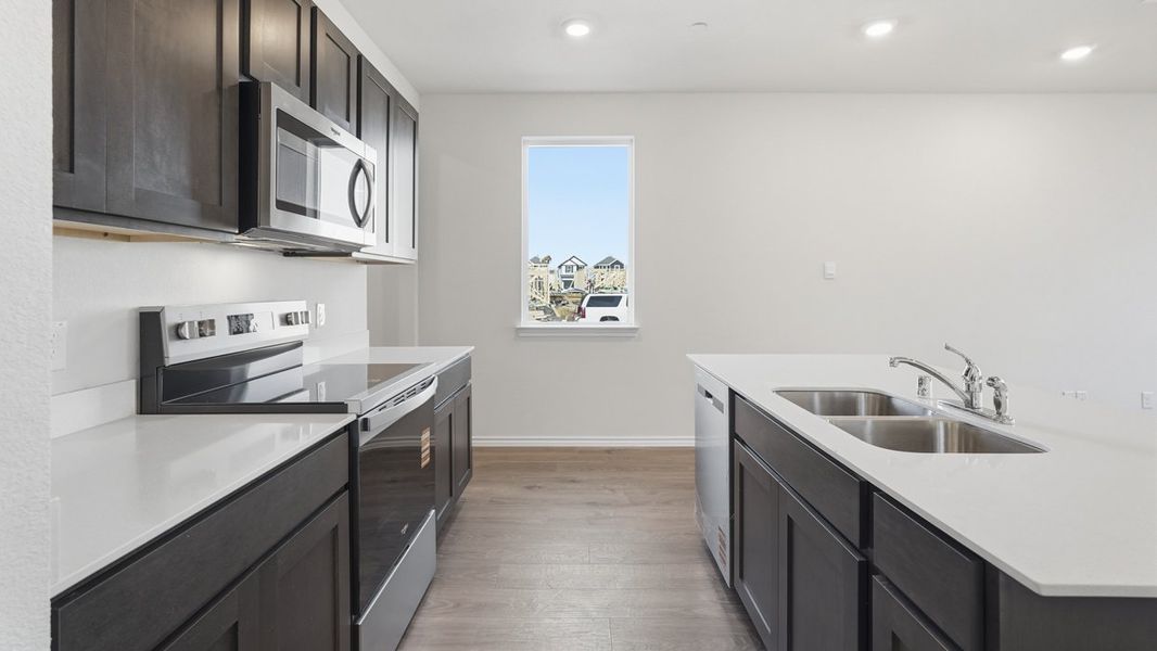 Representative furnished interior of a home built from the Hazel by D.R. Horton in Arbor Trails South, Princeton (Image 4).
