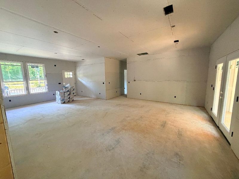 In-progress construction of a new home in , Ravenel, SC (Image 3).