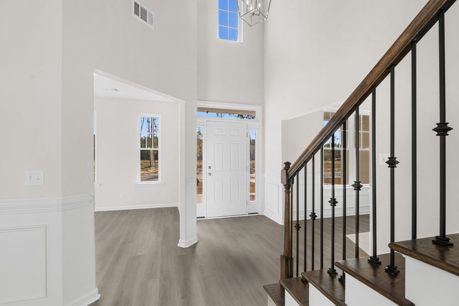 Representative unfurnished interior of a home built from the The Gwinnett by Smith Family Homes in Settlers Hammock, Kingsland (Image 15).