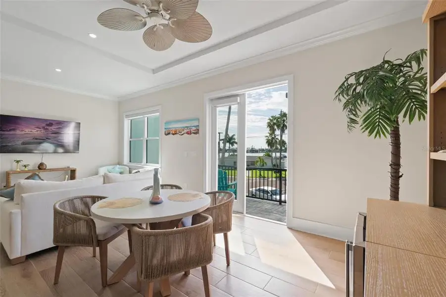 Furnished interior view inside a new home in , Madeira Beach (Image 52).