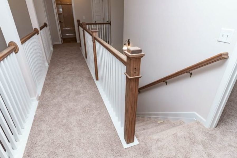 Representative unfurnished interior of a home built from the Clayton by Piedmont Residential in Hampton Ridge, Jefferson (Image 68).