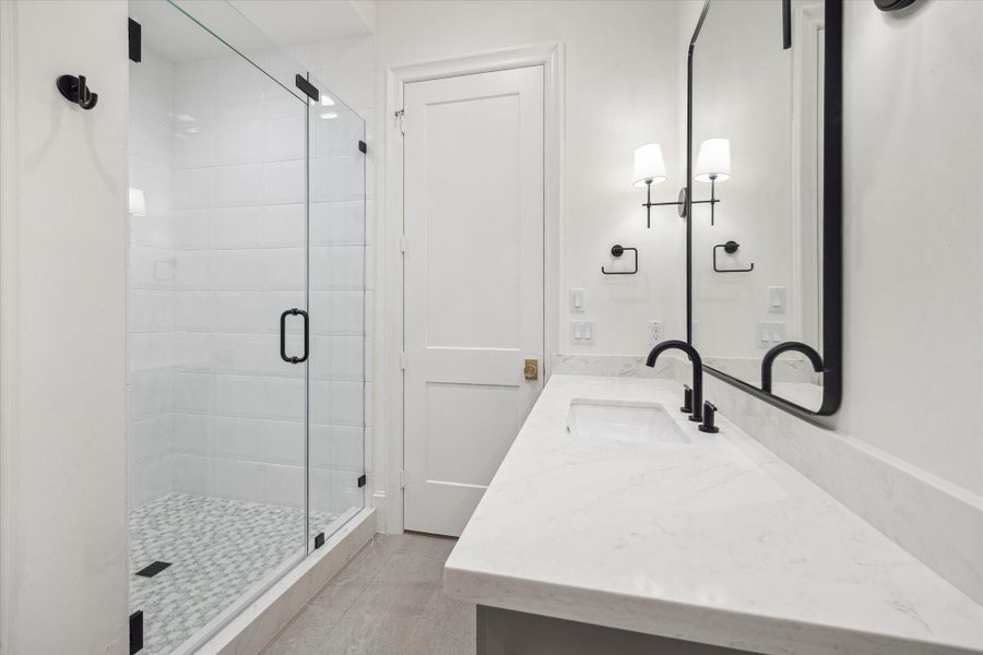 Furnished interior view inside a new home in , Houston (Image 14).