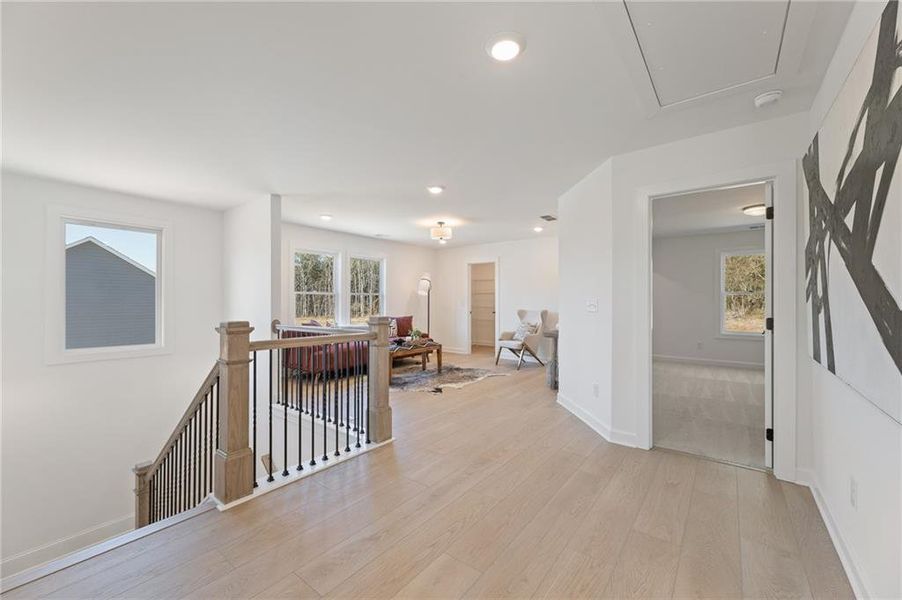 Furnished interior view inside a new home in Autumn Brook, Canton (Image 16).