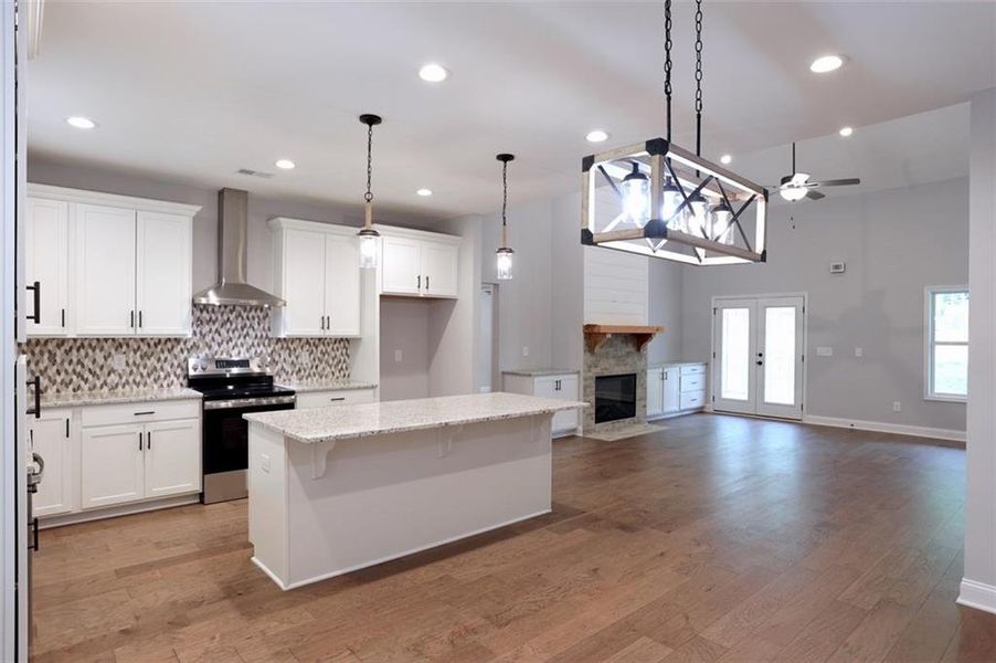 Furnished interior view inside a new home in , Dallas (Image 14). Furnished interior view inside a new home in , Dallas (Image 14).