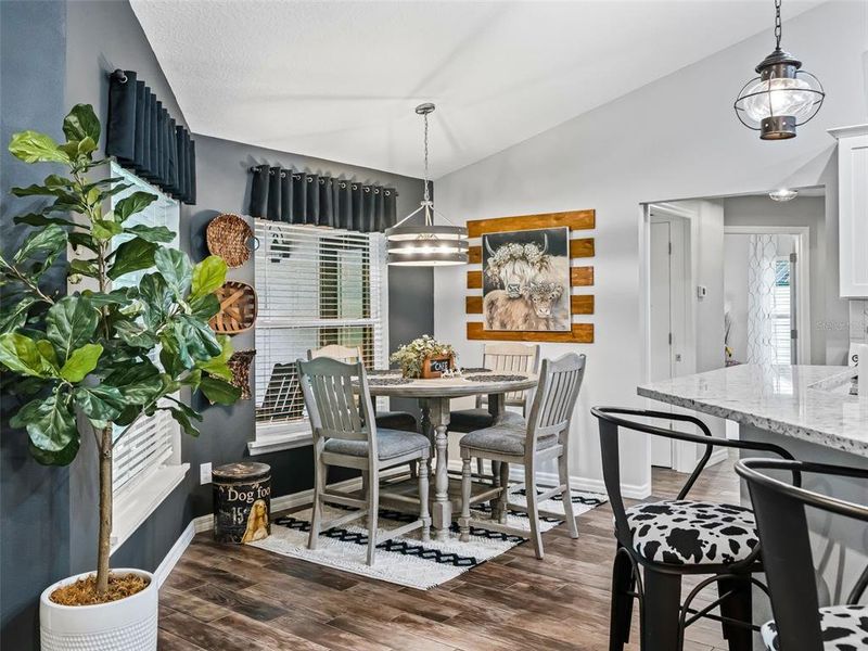 Furnished interior view inside a new home in , Bushnell (Image 3).