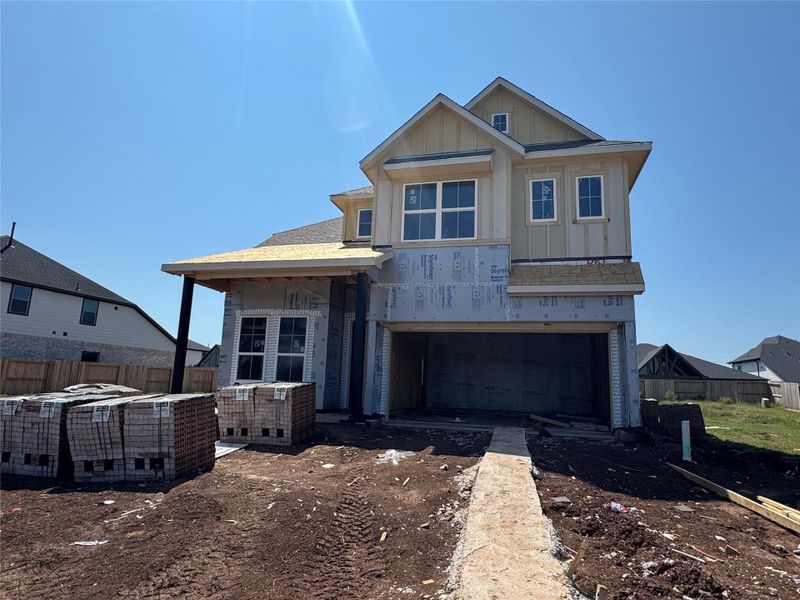 Home progress as of 10/2025 Home progress as of 10/2025