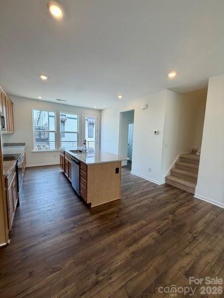 View to kitchen- 2nd level