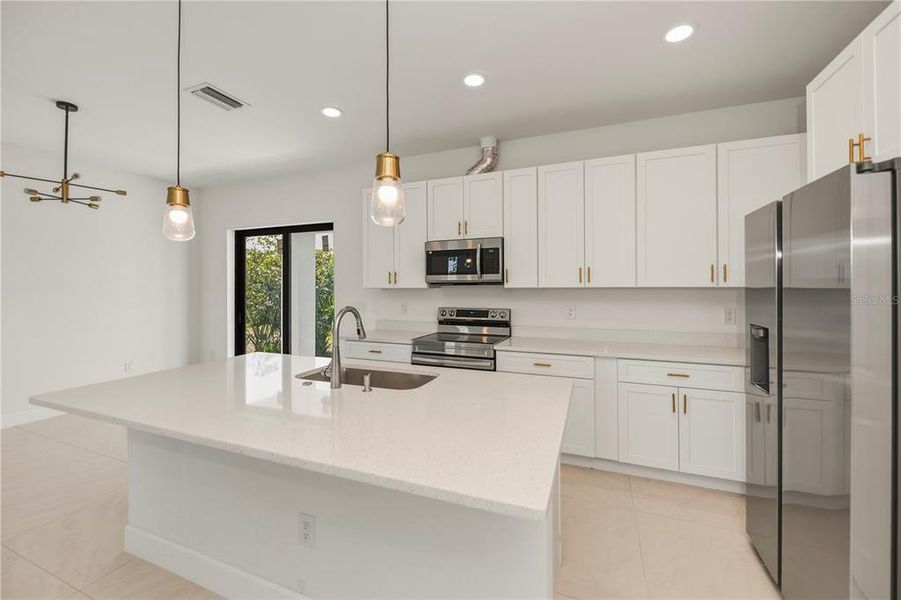 Furnished interior view inside a new home in , Port Charlotte (Image 9).