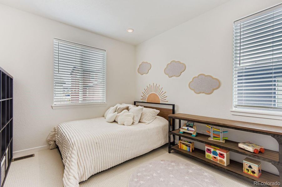 Guest bedroom on second-level