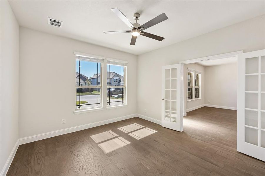 Spacious, unfurnished interior of a new home in Liberty, Melissa (Image 29). Spacious, unfurnished interior of a new home in Liberty, Melissa (Image 29).