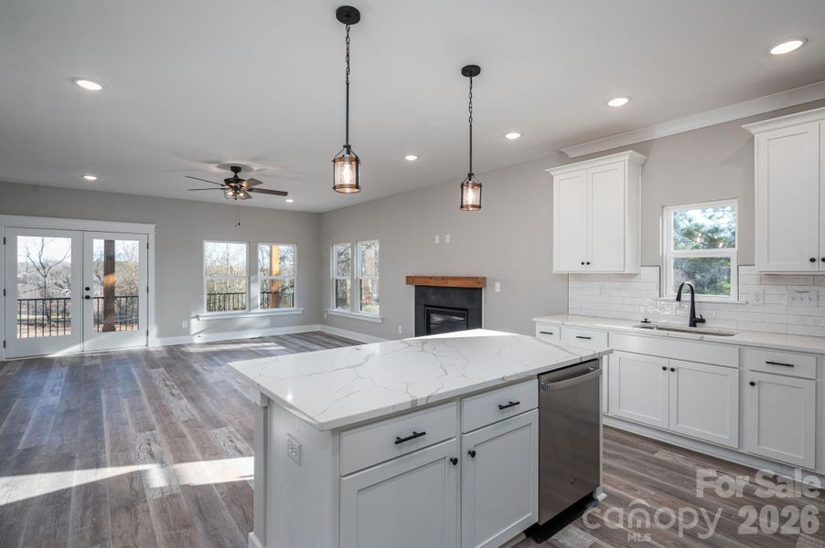 Furnished interior view inside a new home in , Denver (Image 12).