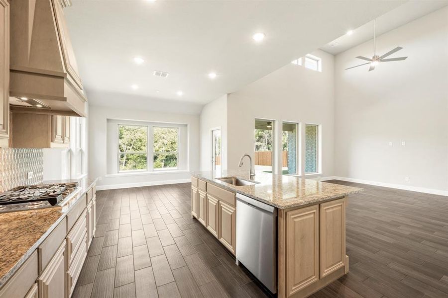 Furnished interior view inside a new home in Sunset Ridge, Alvarado (Image 10).