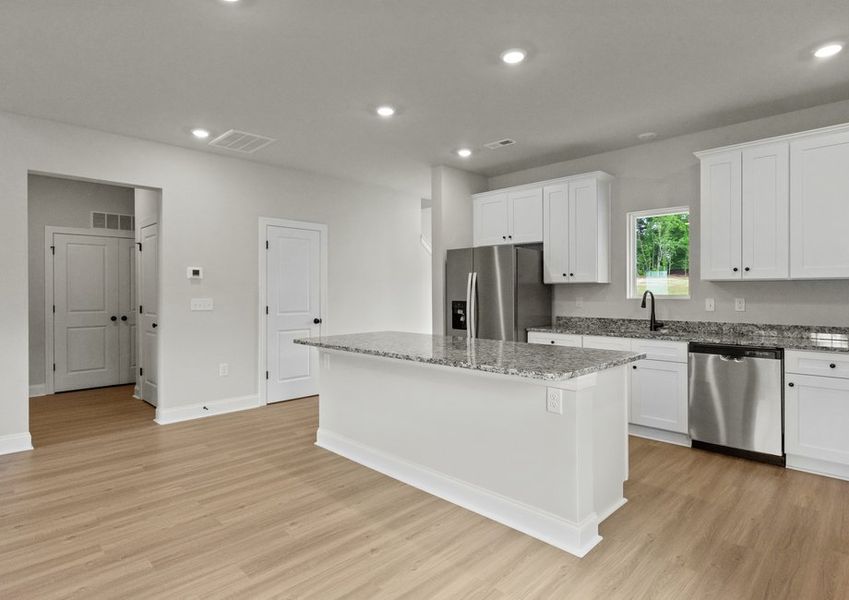 Light and bright kitchen