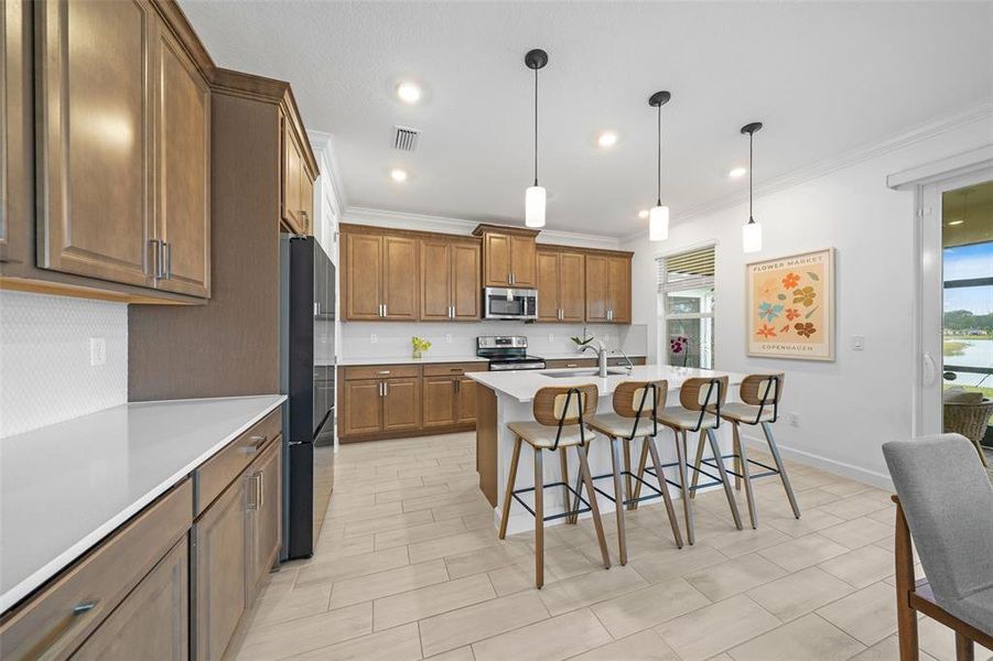 Furnished interior view inside a new home in , Palm Bay (Image 4). Furnished interior view inside a new home in , Palm Bay (Image 4).