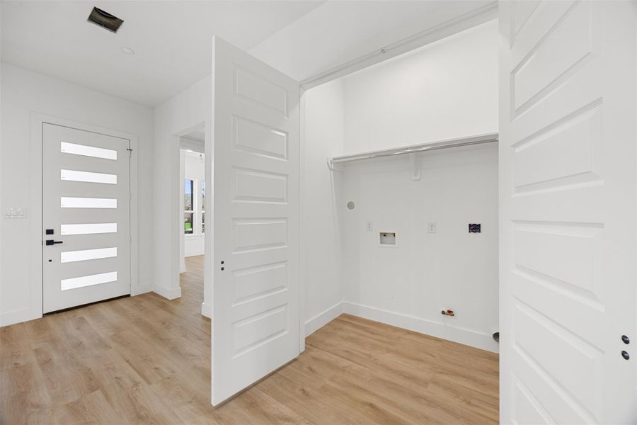 Utilities closet Utilities closet