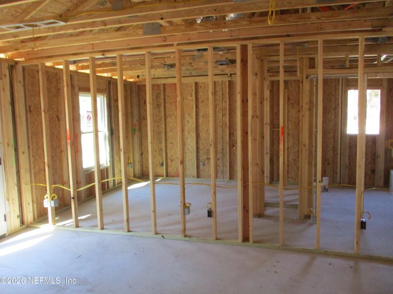 In-progress construction of a new home in , Hilliard, FL (Image 5).