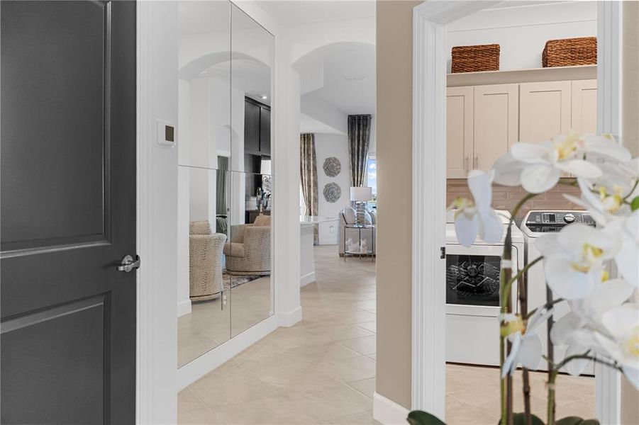 Furnished interior view inside a new home in , Punta Gorda (Image 5). Furnished interior view inside a new home in , Punta Gorda (Image 5).