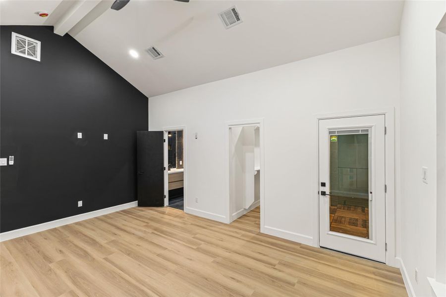 The primary suite you actually want to wake up in The primary suite you actually want to wake up in