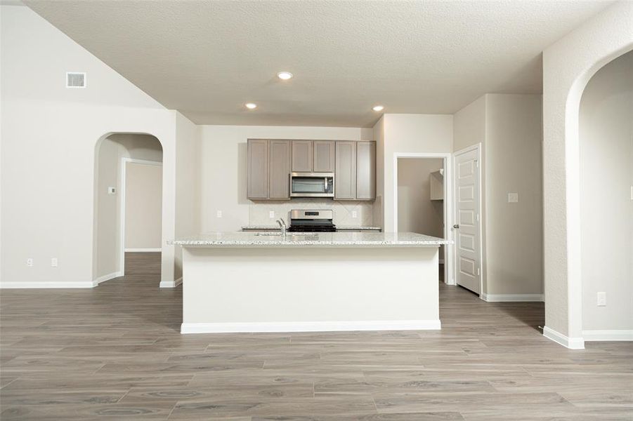 Photos are a representation of the floor plan. Options and interior selections will vary.