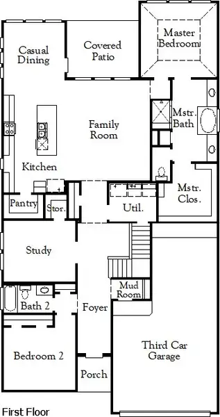 2D floor plan layout of this home in Sauls Ranch East, Round Rock, TX (Image 2). 2D floor plan layout of this home in Sauls Ranch East, Round Rock, TX (Image 2).