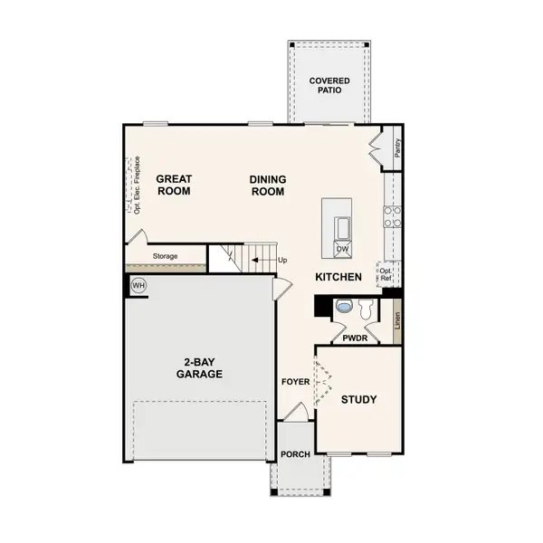 2D floor plan layout of this home in Canebrake at Hickory Hills, Old Hickory, TN (Image 4). 2D floor plan layout of this home in Canebrake at Hickory Hills, Old Hickory, TN (Image 4).