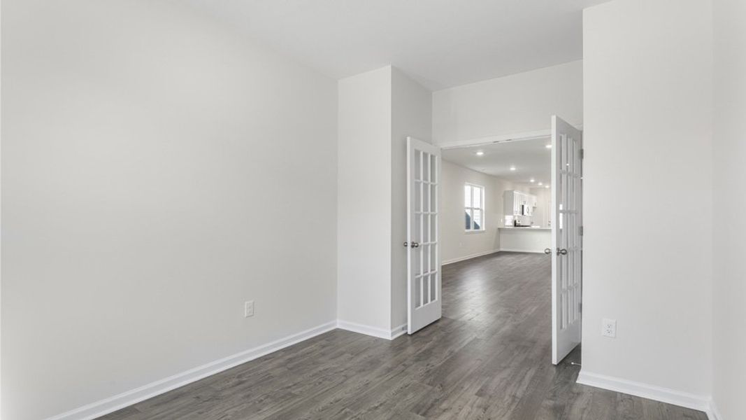 Spacious, unfurnished interior of a new home in The Villas at Haywood Glen, Knightdale (Image 22).