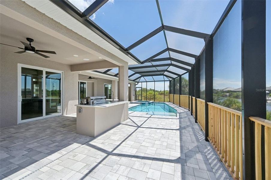 Exterior details and patio area of a home in , Port Charlotte (Image 3). Exterior details and patio area of a home in , Port Charlotte (Image 3).
