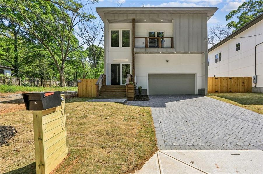 Exterior details and patio area of a home in , East Point (Image 10).