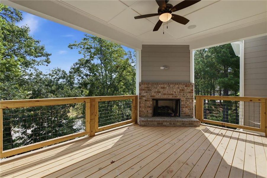 Exterior details and patio area of a home in , Flowery Branch (Image 35). Exterior details and patio area of a home in , Flowery Branch (Image 35).